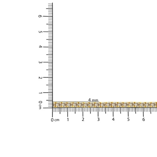 ZOLVIRE 14K Yellow Gold Plated .925 Sterling Silver 8.0 Cttw Diamond Classic